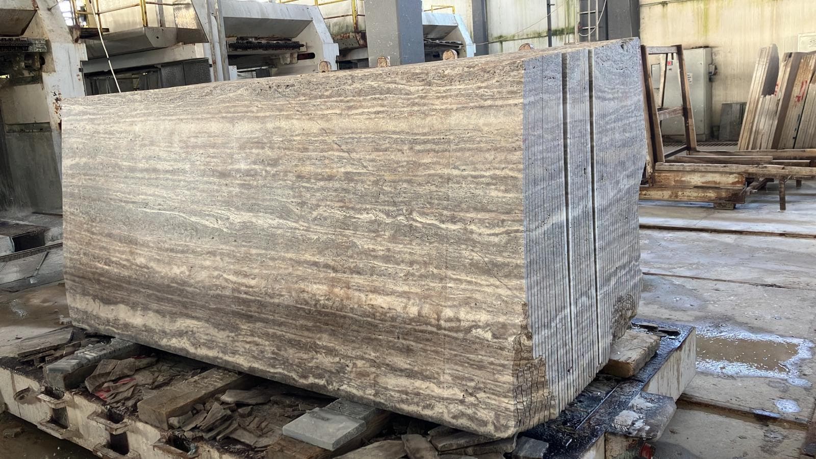 Silver Travertine Honed&Unfilled